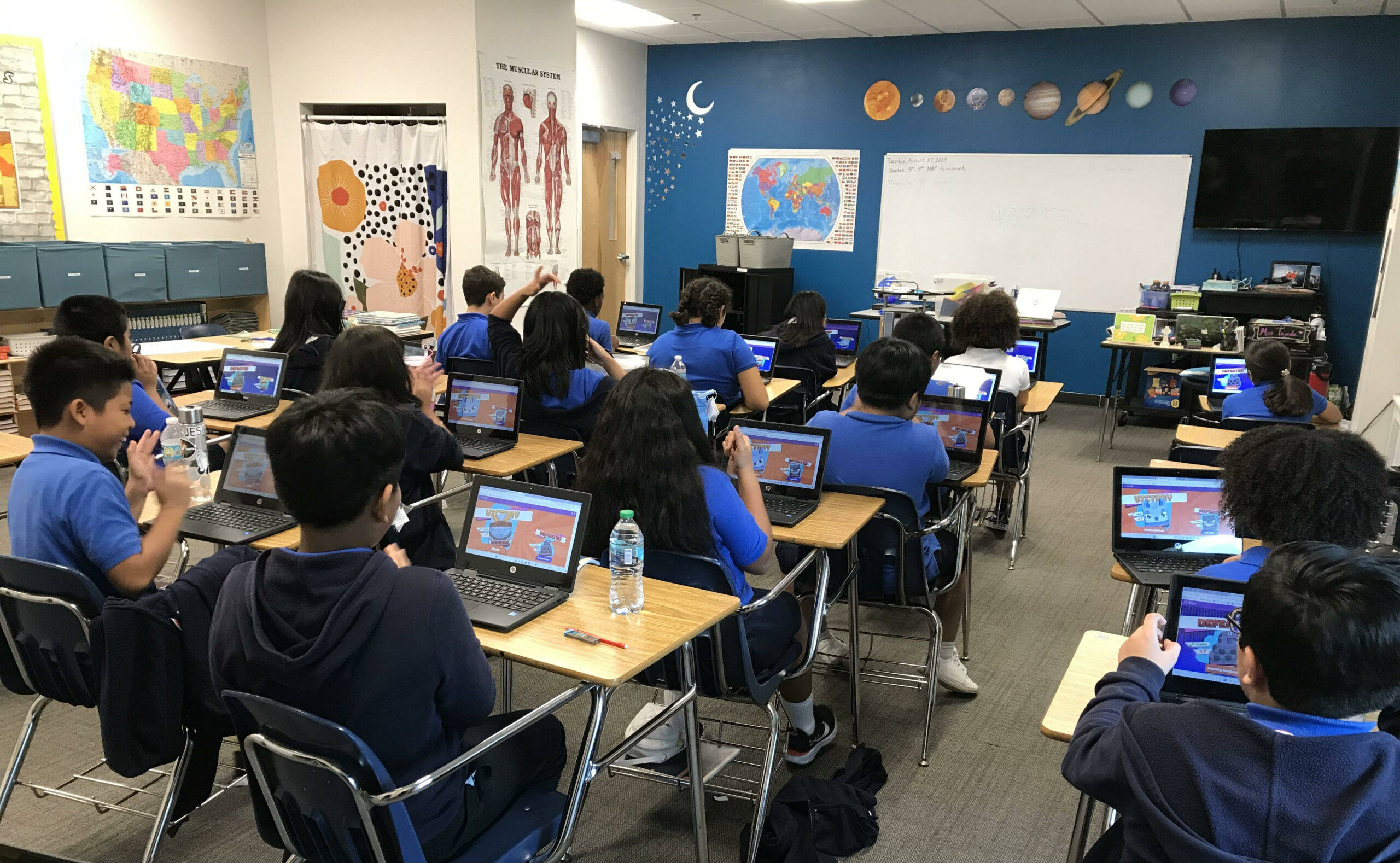 LifePoint Academy students in the classroom